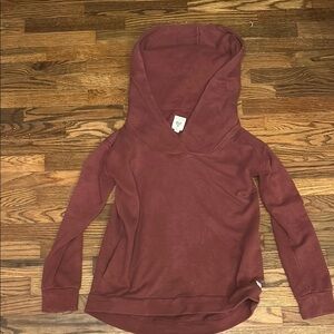 Billabong Red Long Sleeve Sweatshirt Hoodie